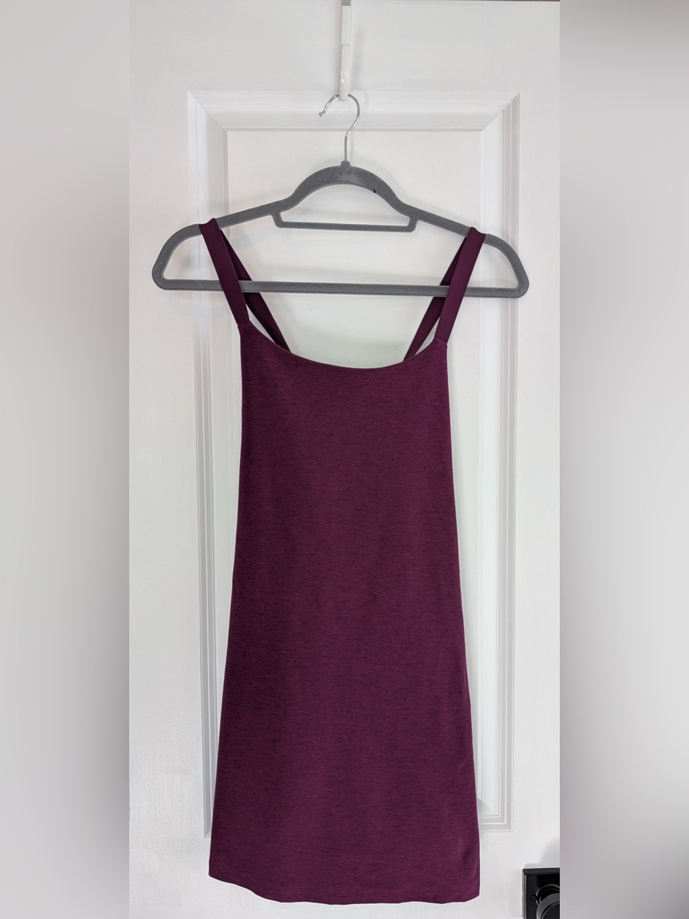 Beyond Yoga Spacedye Move It Dress Strappy Scoop-Neck Mini Size Medium in Purple